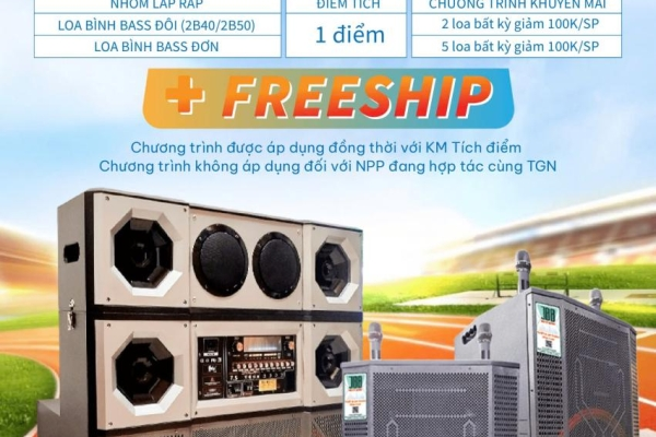 Chương Trình Khuyến Mãi Tích Điểm Loa Bình