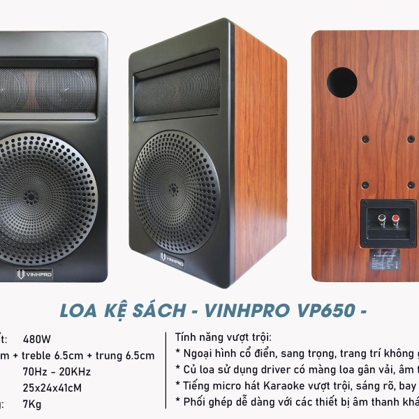 Loa Kệ Sách VP650