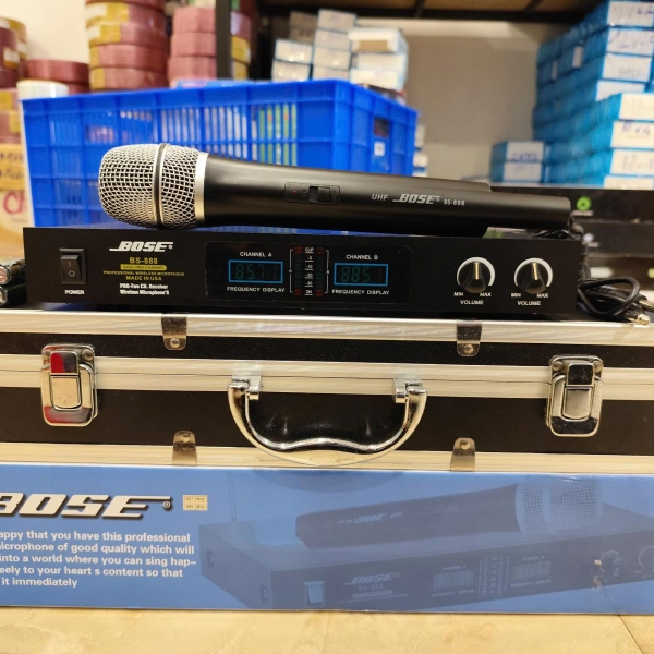 Micro Bose BS8888, Micro Không Dây Có Đầu Thu