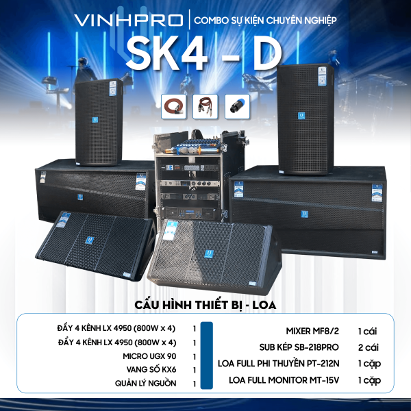 COMBO SỰ KIỆN SK4 - HỆ THỐNG SỰ KIỆN CHUYÊN NGHIỆP