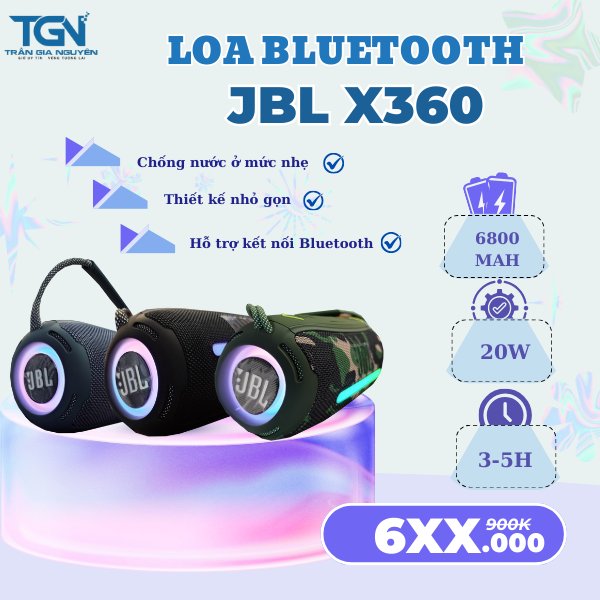 LOA BLUETOOTH JBL X360
