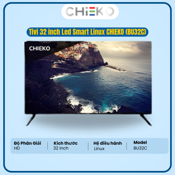 TIVI 32 INCH LED SMART LINUX CHIEKO BU32C