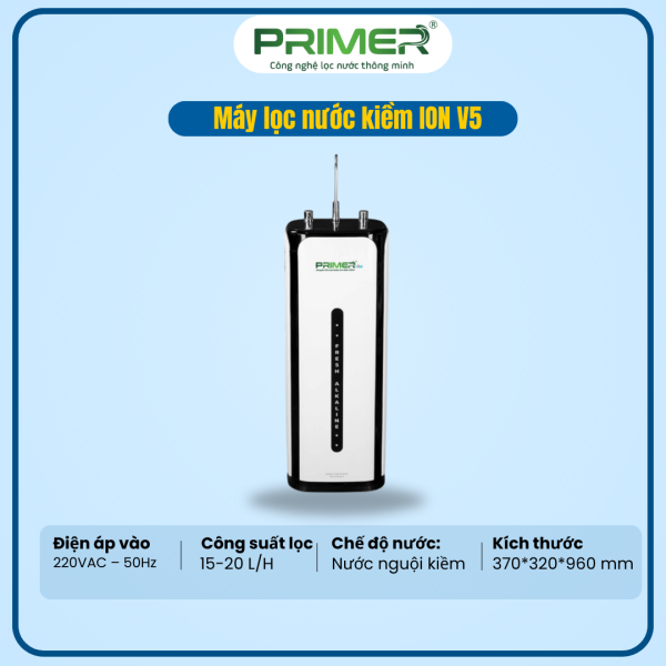 MÁY LỌC NƯỚC ION KIỀM PRIMER ION V5