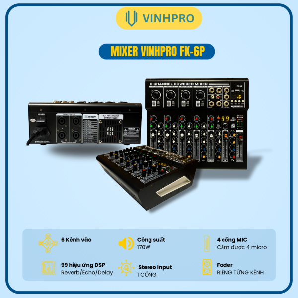 MIXER VINHPRO FK-6P