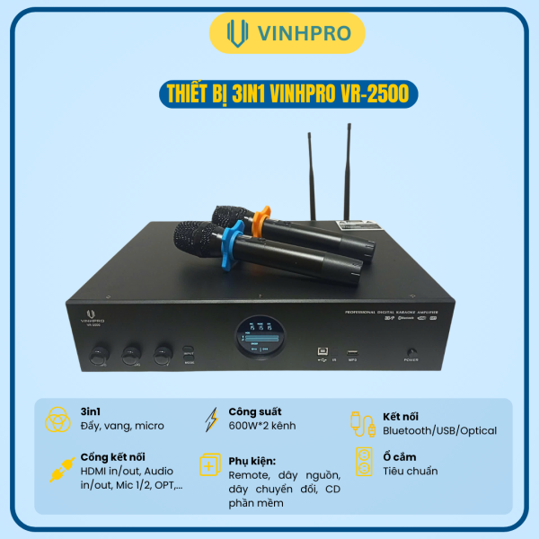 THIẾT BỊ 3IN1 VINHPRO VR-2500