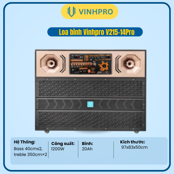 LOA BÌNH VINHPRO V215-14PRO