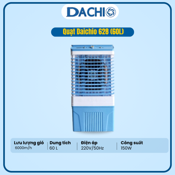 QUẠT ĐIỀU HÒA DAICHIO 628 (60L)