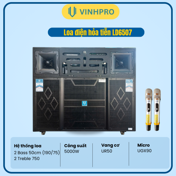 LOA ĐIỆN HỎA TIỄN VINHPRO LD6507