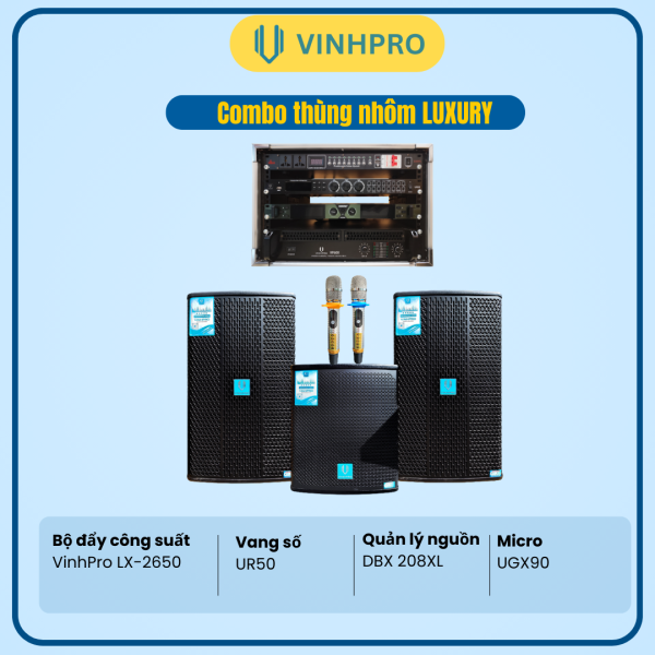 COMBO THÙNG NHÔM LUXURY