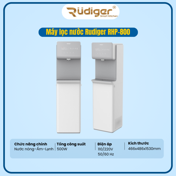MÁY LỌC NƯỚC RUDIGER RHP-800