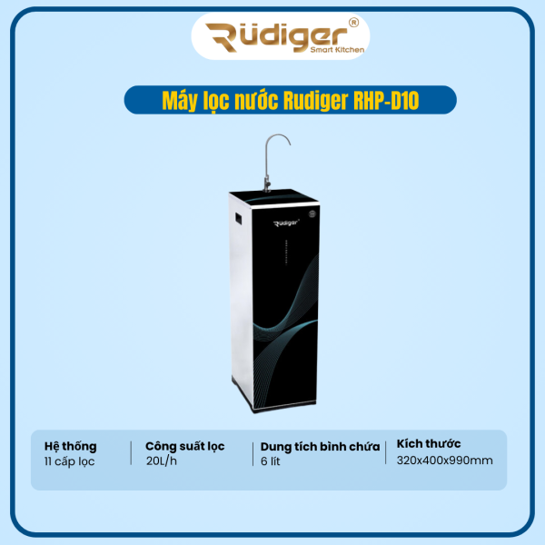 MÁY LỌC NƯỚC RUDIGER RHP-D10