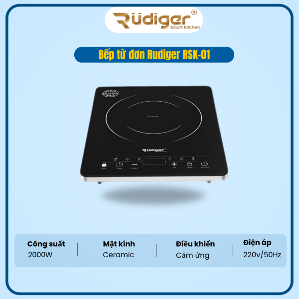 BẾP TỪ ĐƠN RUDIGER RSK-01