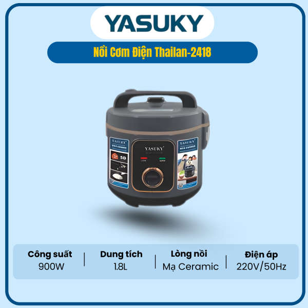 NỒI CƠM ĐIỆN YASUKY THAILAND-2418