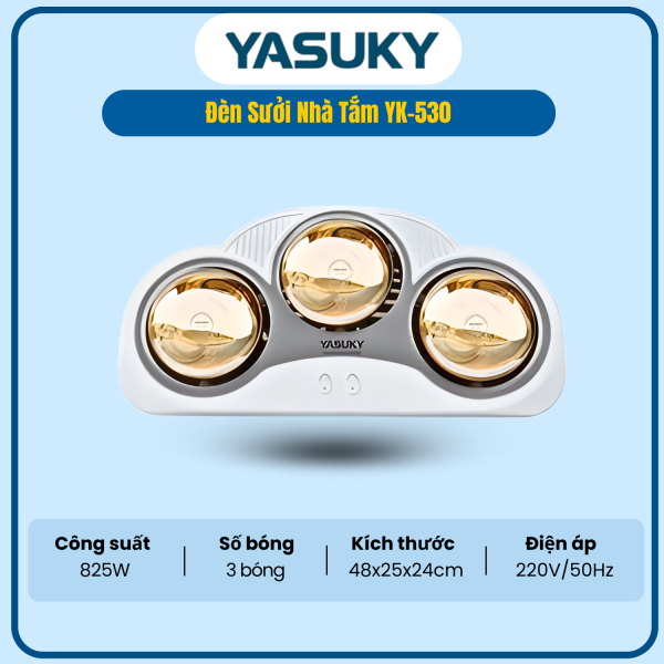 ĐÈN SƯỞI NHÀ TẮM YASUKY YK-530
