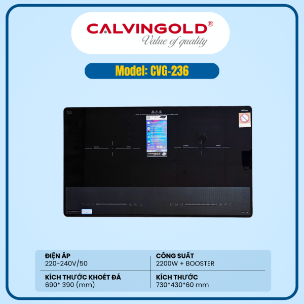 BẾP TỪ CALVINGOLD CVG-236