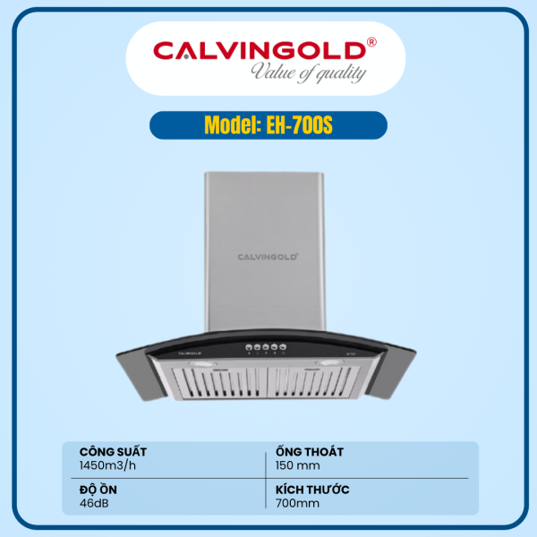 MÁY HÚT MÙI CALVINGOLD EH-700S