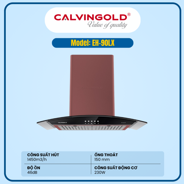 MÁY HÚT MÙI CALVINGOLD EH-90LX