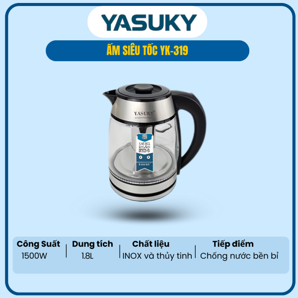 ẤM SIÊU TỐC YASUKY YK-319