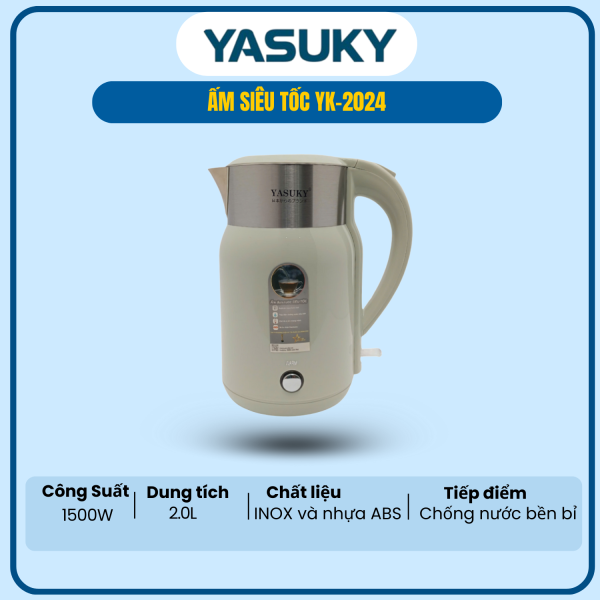 ẤM SIÊU TỐC YASUKY YK-2024