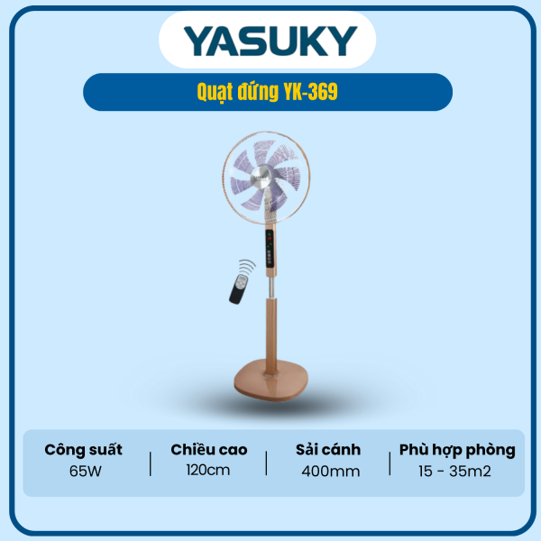 QUẠT ĐỨNG YASUKY YK-369